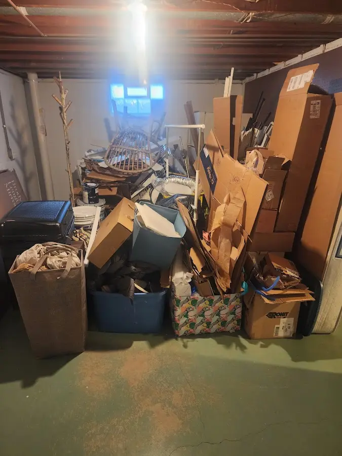 Roll-off dumpster container at job site for Yard Waste Dumpster Rental in Valley Grande